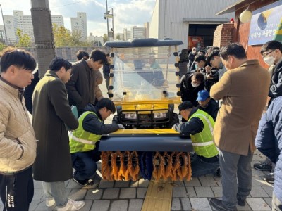 노원구만의 신속 제설을 위한 ‘노노시스템’ 구축 완료! 1시간 이내 제설로 구민 안전 책임진다