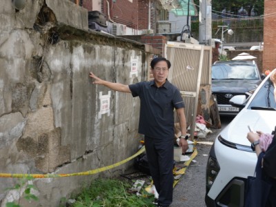 안복동 노원구의원, 방치된 상계3구역 빈집 문제 '선제적 대응'